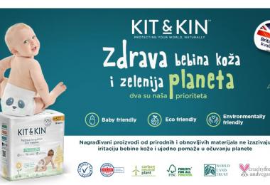 Kit&Kin pelene, maramice i kozmetika, novi eco friendly proizvodi u ponudi kompanije Keprom